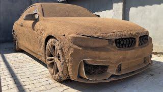 Wash the Dirtiest BMW 4  Deep Exterior Detailing