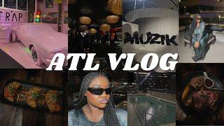 atlanta vlog 2023  things to do in atl we met t.i. itinerary aquarium events museums dinners