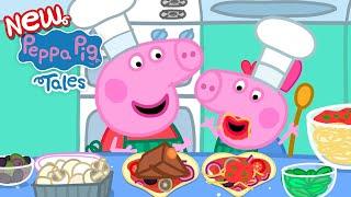 Peppa Pig Tales  Peppa And George Make Valentines Day Pizzas  Peppa Pig Episodes