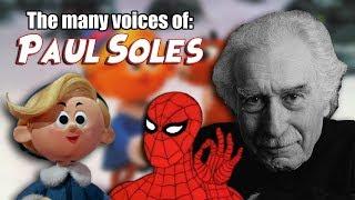 Many Voices of Paul Soles Rudolph the Red-Nosed Reindeer  Spider-Man