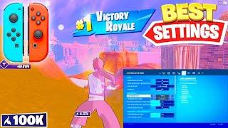 BEST Nintendo Switch Fortnite Settings For Chapter 3 Season 3 AIMBOT + MACROS + 0 PINGDELAY