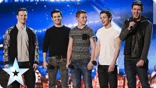 Collabro sing Stars from Les Misérables  Britains Got Talent 2014