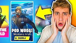 Nowy Tryb *POD WODĄ* w Fortnite