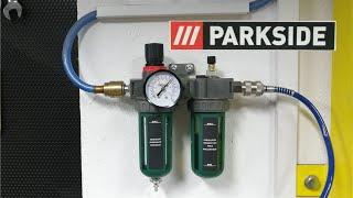 Parkside - Air filter regulator & lubricator - PDWE 8 B2