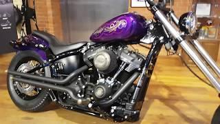 Warrs Harley-Davidson London Chelsea custom Street bob.