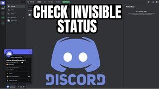 How to Check if Someone is INVISIBLE on DISCORD? #discord