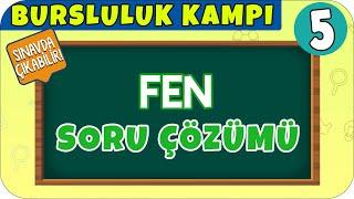 5. Sınıf Fen Soru Çözümü  Bursluluk Kampı 2021