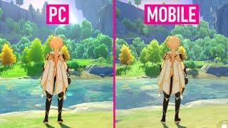 Genshin Impact PC vs Mobile Ultra Graphics Comparison