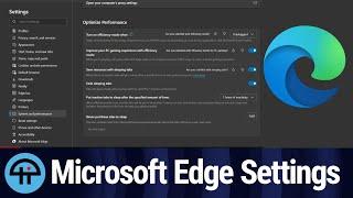 Configuring Edge Properly