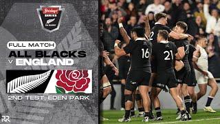 All Blacks v England  FULL MATCH  2nd Test 2024