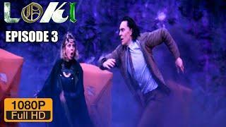 Loki and Sylvie try to escape from Lamentis-1  Episode 3