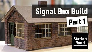 Scratch-built Laser-cut Signal Box - Part 1