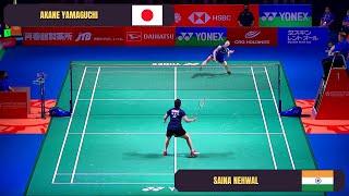 BADMINTON  Akane YAMAGUCHI JPN vs. Saina NEHWAL IND  Japan Open 2022