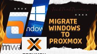 Migrate Windows 10 VMware VM to Proxmox VM