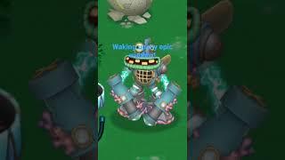 Waking up my epic wubbox #2 water island #mysingingmonsters #epicwubbox #wubbox #waterisland #games