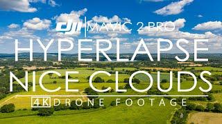 Hyperlapse about nice clouds 4K DJI Mavic 2 Pro