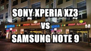 Sony Xperia XZ3 vs Samsung Note 9 Camera Comparison 4k