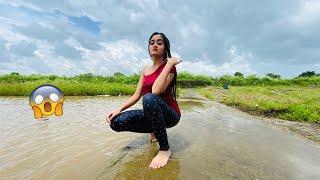 OMG I Jumped Into water  Sunday Picnic Fun With Family At Water Fall  Bindass Kavya Vlog