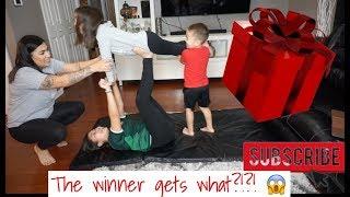 YOGA CHALLENGE With The Family  MUST WATCH