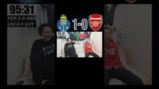 JAPANESE FANS REACTION TO FC PORTO 1st GOAL AT FC PORTO vs ARSENAL #shorts