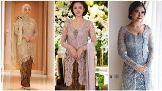 33 Inspirasi Kebaya Modern Brokat Terbaru 20212022 Paling Cantik