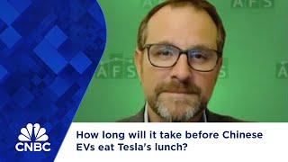 How long will it take before Chinese EVs eat Teslas lunch?