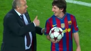 Lionel Messi vs Arsenal UCL Home 2009-10 English Commentary 