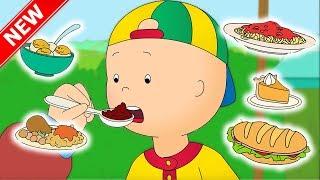 NEW Caillou and the FOOD FAIR  Funny Animated cartoon for Kids  Cartoon Caillou l Cartoon Movie