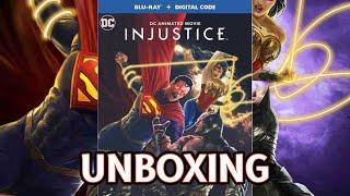 Injustice Blu-Ray Unboxing