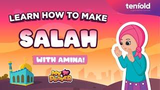 How to Pray Salah with Amina  My First Prayer for kids