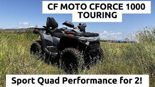 2024 CF Moto Cforce 1000 Touring G3 Review and Test Ride