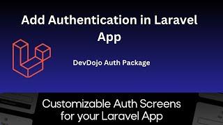 Laravel Authentication Made Easy DevDojo Auth Package Explained  Multi Role authentication