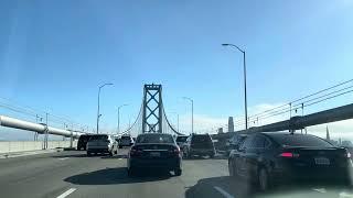 San Francisco Bay Bridge көпірімен өтеміз 1