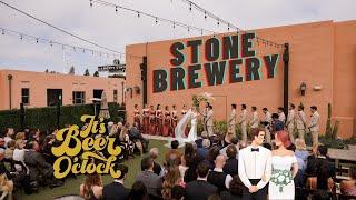 Stone Brewery Wedding San Diego