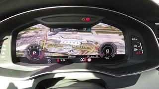 neuer Audi A6 2018 - Infotainment Navi und Virtual Cockpit