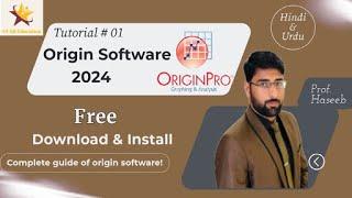 OriginPro 2024  How to Free Download and Install Origin software 2024. #origin #originpro