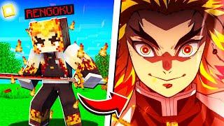 I Became Season 2 RENGOKU in Demon Slayer Minecraft