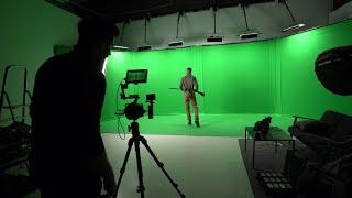 Use of Studiolink Chroma Key Background in studio  Video Backgrounds  Manfrotto
