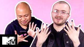 Guys Try Fake Nails  MTV Style