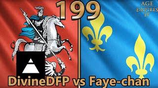 DivineDFP  Rus vs Faye-chan  Franzosen - Age of Empires 4 - Cast 199 Deutsch4K