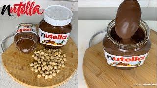 EVDE NUTELLA TARİFİ  Nutella Recipe with English Subtitle