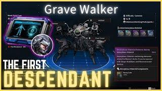 How to Get BUNNY material GRAVE WALKER The First Descendant