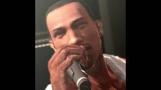 CJ Sings Machine Gun Kiss Song #gta #gtasanandreas #karaoke #shorts