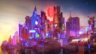 4K Cyberpunk Project - Minecraft Timelapse by Elysium Fire + DOWNLOAD