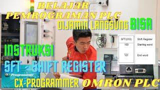 SHIFT REGISTER - Programmable Logic Controller BELAJAR INSTRUKSI SFT  PLC OMRON Cx Programmer