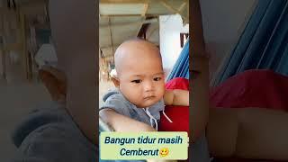 #bayilucu#Cemberut baru bangun tidur