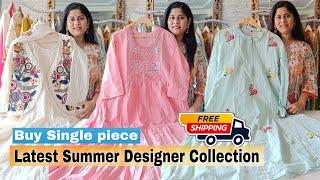 Premium Cotton Tunics Kurti Sets High Quality Phulkari Suits & Dupattas