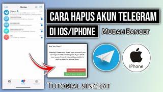 Cara Menghapus Akun telegram permanen di iPhone  Cara hapus akun telegram di iPhone