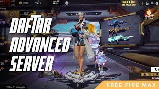 CARA DAFTAR ADVANCE SERVER TERBARU - Garena Free Fire