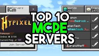 Top 10 Servers For Minecraft Bedrock 1.20